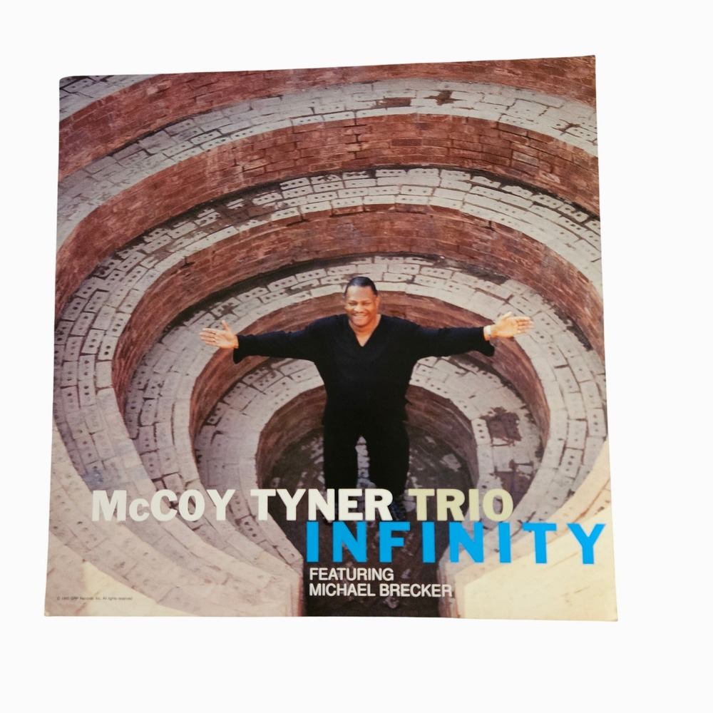 McCoy Tyner Trio Featuring Michael‎ Brecker Infinity 12x12 Promo Poster VTG 1995